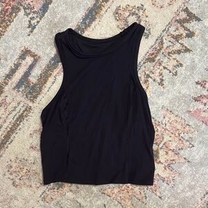 Black Sleeveless Women's Top